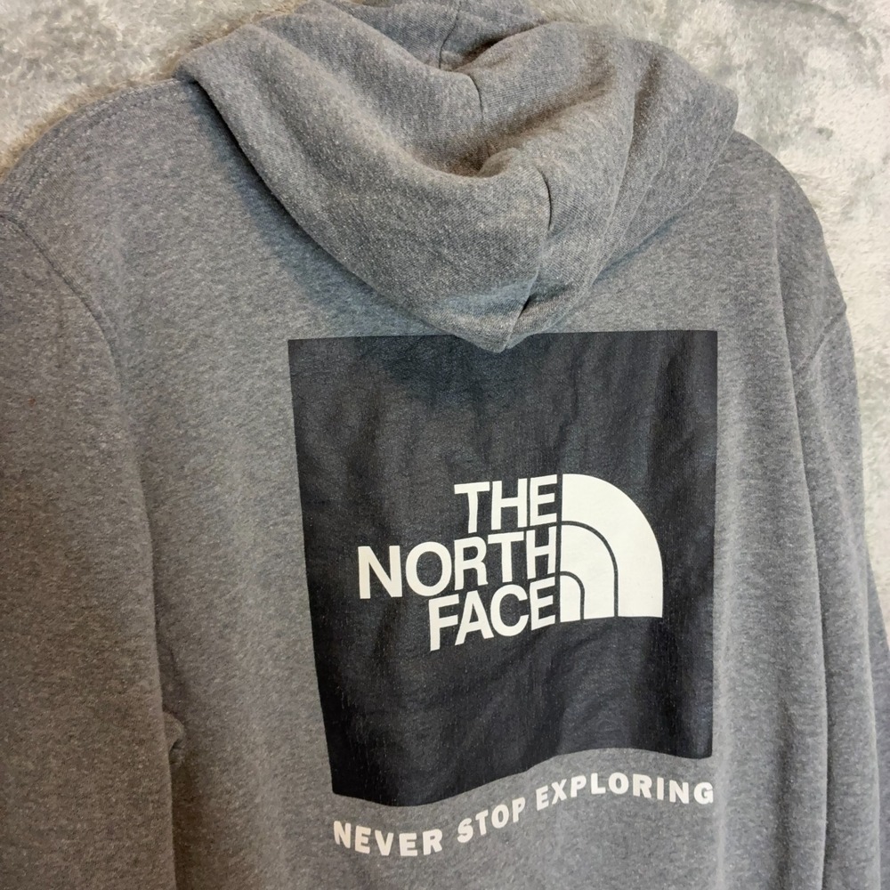 North Face Mens Box NSE Pullover Hoodie L Classic Outdoors Granola Comfy Lounge